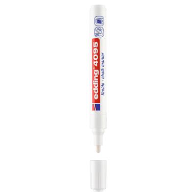 Edding 4095 likit Tebesir Kalemi Yuvarlak Uç  2-3 mm Beyaz