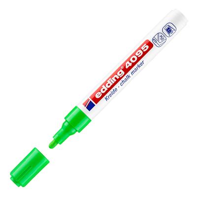 Edding 4095 likit Tebeşir Kalemi Yuvarlak Uç 2-3 mm Açık Yeşil