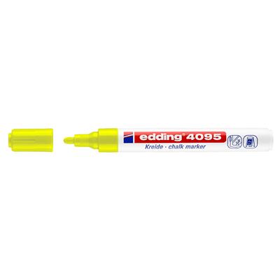 Edding 4095likit Tebes¸ir Kalemi Yuvarlak Uç 2-3 mm Fosforlu Sarı