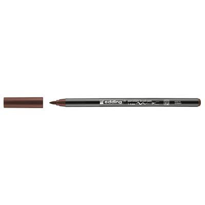 Edding 4200 Porselen Kalemi 1-4 mm Uç Kahverengi
