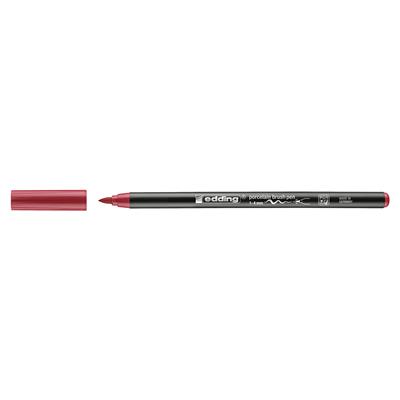 Edding 4200 Porselen Kalemi 1-4 mm Uç Carmina Krmz