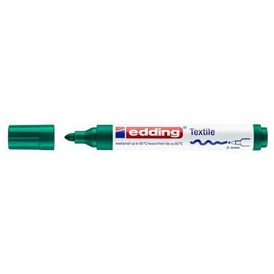 Edding 4500 Tekstil Markörü Yuvarlak Uç 2-3 mm Yşl