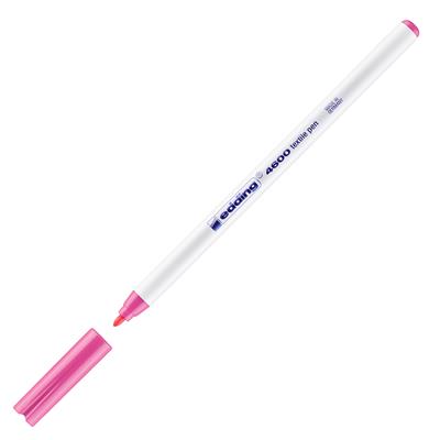 Edding 4600 Tekstil Kalemi Yuvarlak Uç 1 mm Pembe