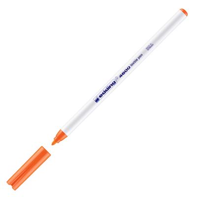 Edding 4600 Tekstil Kalemi Yuvarlak Uç 1 mm Fosfor Fosforlu Turuncu