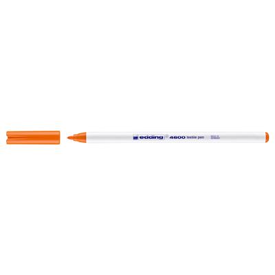 Edding 4600 Tekstil Kalemi Yuvarlak Uç 1 mm Turunc