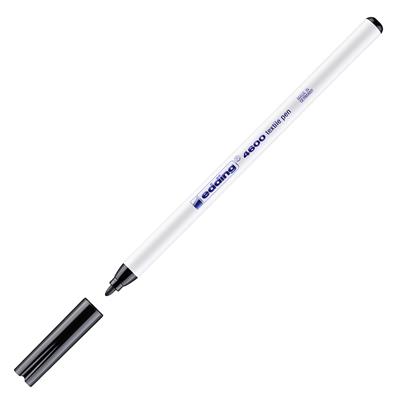 Edding 4600 Tekstil Kalemi Yuvarlak Uç 1 mm Siyah