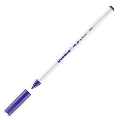 Edding 4600 Tekstil Kalemi Yuvarlak Uç 1 mm Mor
