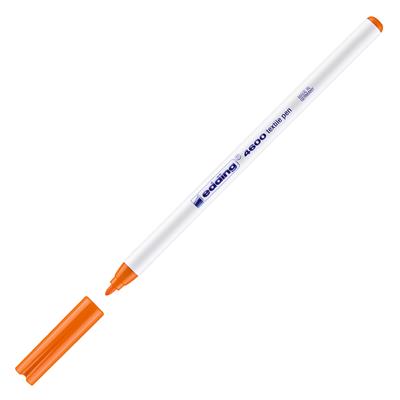 Edding 4600 Tekstil Kalemi Yuvarlak Uç 1 mm Turunc
