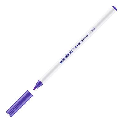 Edding 4600 Tekstil Kalemi Yuvarlak Uç 1 mm Fosfor Fosforlu Mor