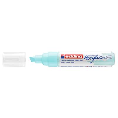 Edding 5000 Kalın Uçlu Akrilik Markör Kesik Uç 5-10 mm Pastel Mavi Mat