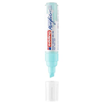 Edding 5000 Kalın Uçlu Akrilik Markör Kesik Uç 5-10 mm Pastel Mavi Mat