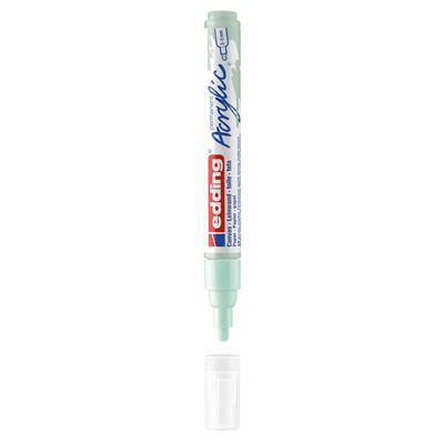 Edding 5100 Orta Uçlu Akrilik Markör Yuvarlak Uç 2-3 mm Su Yeşili Mat