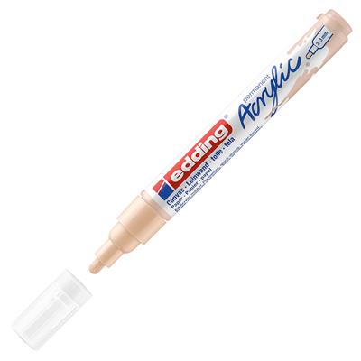 Edding 5100 Orta Uçlu Akrilik Markör Yuvarlak Uç 2-3 mm Ten Rengi