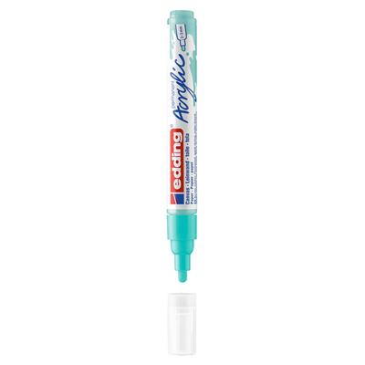 Edding 5100 Orta Uçlu Akrilik Markör Yuvarlak Uç 2-3 mm Turkuaz Mat