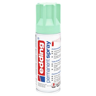 Edding 5200 Permanent Sprey Premium Akrilik Boya (200 ml) Nane Yeşili