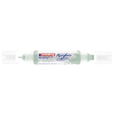 Edding 5400 Akrilik 3D Doubleliner Çift Uçlu Tüp  2-3 Ve 5-10 mm Su Yeşili Mat
