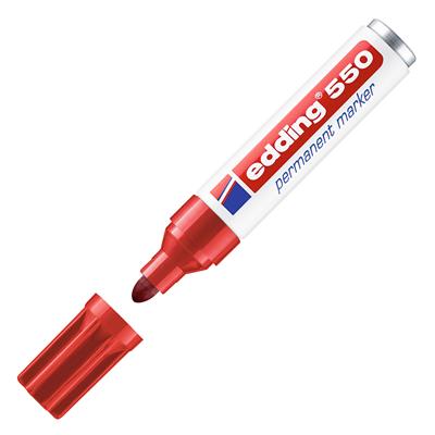 Edding 550 Permanent Markör, Kırmızı