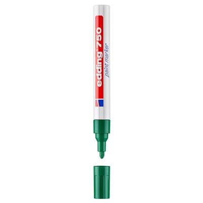Edding 750 Tam Örtücü Boya Kalemi Yuvarlak Uç 2-4 mm Yeşil