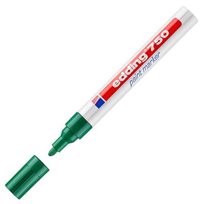 Edding 750 Tam Örtücü Boya Kalemi Yuvarlak Uç 2-4 mm Yeşil