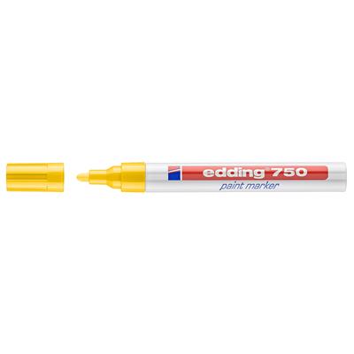 Edding 750 Tam Örtücü Boya Kalemi Yuvarlak Uç 2-4 mm Sarı