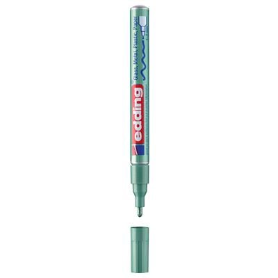 Edding 751 Hobi Sanat Kalemi Yuvarlak Uç 1-2 mm Metalik Yeşil