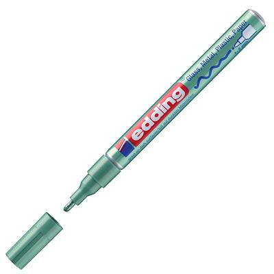 Edding 751 Hobi Sanat Kalemi Yuvarlak Uç 1-2 mm Metalik Yeşil
