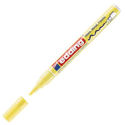 Edding 751 Hobi Sanat Kalemi Yuvarlak Uç 1-2 mm Pastel Sarısı