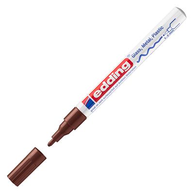 Edding 751 Hobi Sanat Kalemi Yuvarlak Uç 1-2 mm Kahverengi