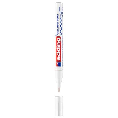 Edding 751 Hobi Sanat Kalemi Yuvarlak Uç 1-2 mm Beyaz