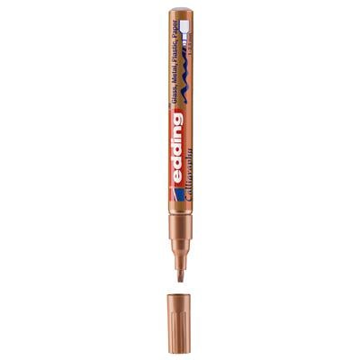 Edding 753 Kaligrafik Hobi Sanat Kalemi, 1-2.5 mm  Uç, Bakır