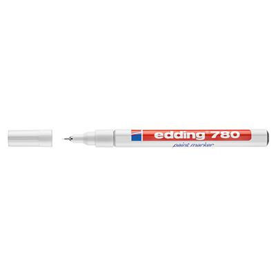Edding 780 Tam Örtücü Boya Kalemi, Beyaz