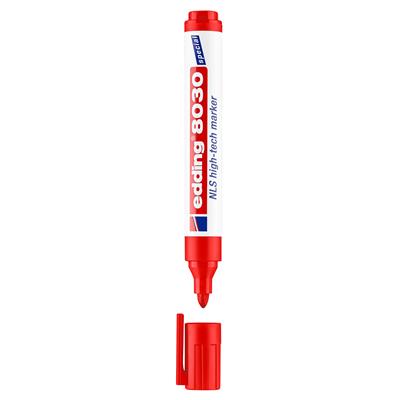 Edding 8030 Nls Markör Kalemi Yuvarlak Uç1.5-3 mm  Kırmızı