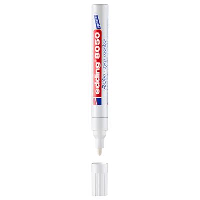 Edding 8050lastik Kalemi Yuvarlak Uç 2-4 mm Beyaz