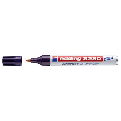 Edding 8280 Uv Güvenlik KalemiYuvarlak Uç 1.5-3 Şeffaf