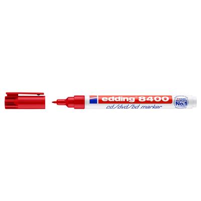 Edding 8400 Cd/Dvd/Bd Kalemi, Kırmızı