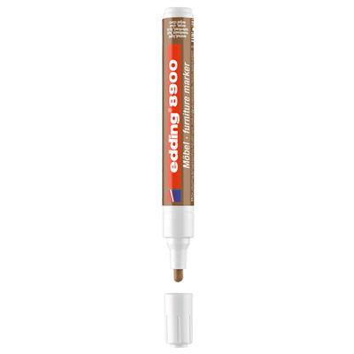 Edding 8900 Mobilya Rötuş Kalemi Yuvarlak Uç 1.5-2 mm Ceviz Ağacı Açık(614)