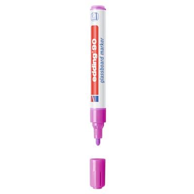 Edding 90 Cam Yazı Tahtası Kalemi Yuvarlak Uç  2-3 mm Mor