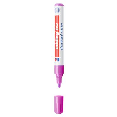 Edding 90 Cam Yazı Tahtası Kalemi Yuvarlak Uç  2-3 mm Mor