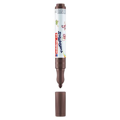 Edding Funtastıcs 14 Keçe Uçlu Kalem Kalın  Kahverengi