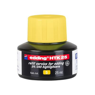 Edding Htk 25 Fosforlu Kalem Yedek Mürekkebi Sarı