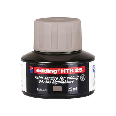 Edding Htk 25 Fosforlu Kalem Yedek Mürekkebi Gri