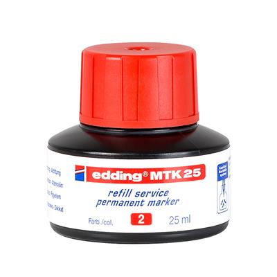 Edding MTK 25 Yedek Mürekkep, Kırmızı