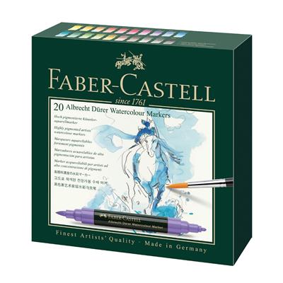 Faber Castel Albrecht Dürer Sulu Boya Markörü 20li