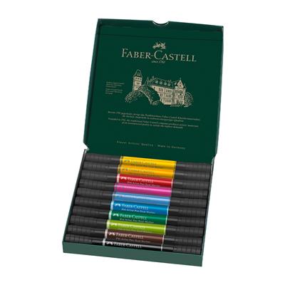 Faber Castel Pitt Artist Pen Dual Markör, 10lu