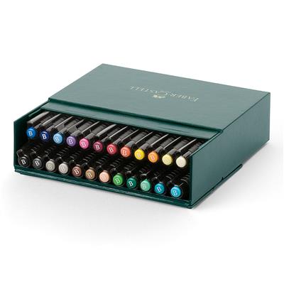 Faber Castel Pitt Artist Studio Box Fırça Uçlu  Çizim Kalemi, 24lü