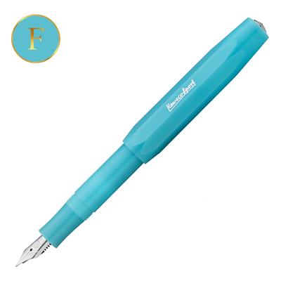 Kaweco Frosted Sport Dolma Kalem Turkuaz Fine (F)  Uç