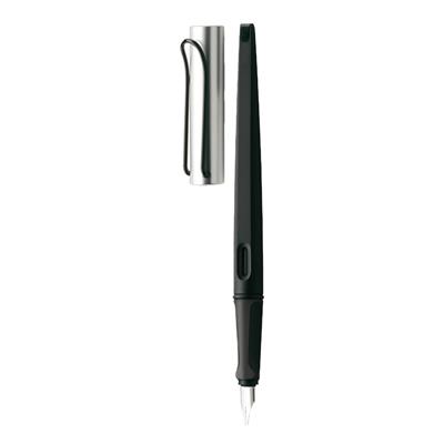 Lamy Joy Al Kaligrafi Dolma Kalemi,Plastik Gövde,  Alüminyum Kapak, Çelik Uç, Mat Siyah, 1.5 mm Uç