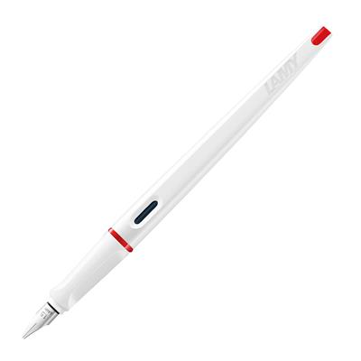 Lamy Joy Kaligrafi Dolma Kalem, Dayanıklı Plastik  Gövde, Parlak Beyaz-Kırmızı, 1.5 mm Uç