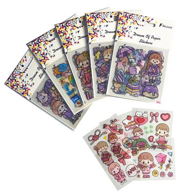 Munis Sticker Şeffaf Sticker Kawaii
