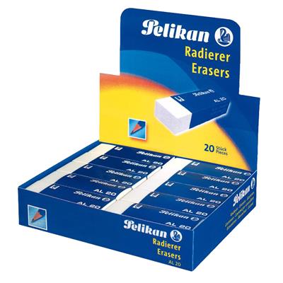 Pelikan AL-20 Plastik Silgi Beyaz